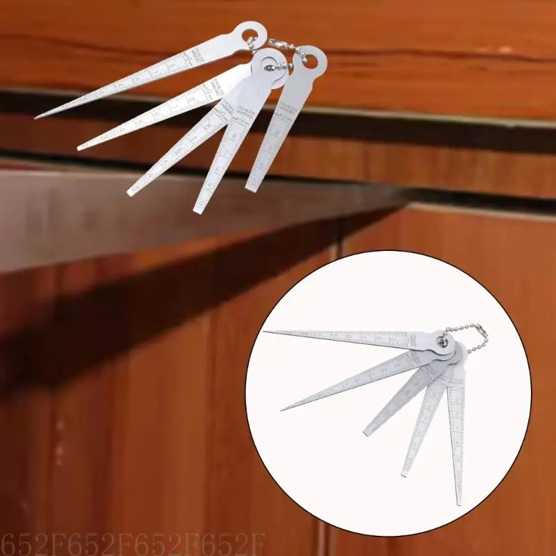 

652F Промышленное 5pcs Space Inspection Tool Clear Scale для металлообработки и деревообработки