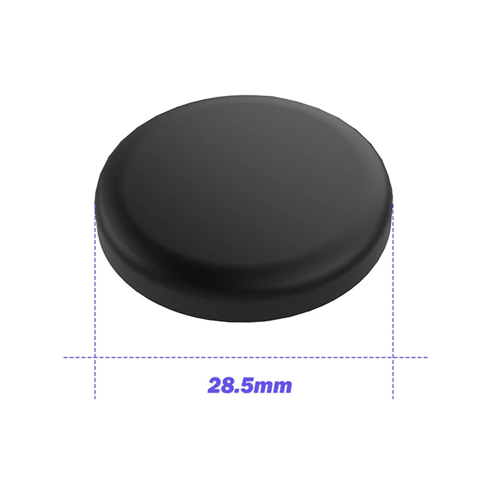 popop 14Pcs Mini HitBox Arcade Fight Stick Switch Button Caps Mechanical Keycap for Kailh Choc Low-Profile Switch V1 Black