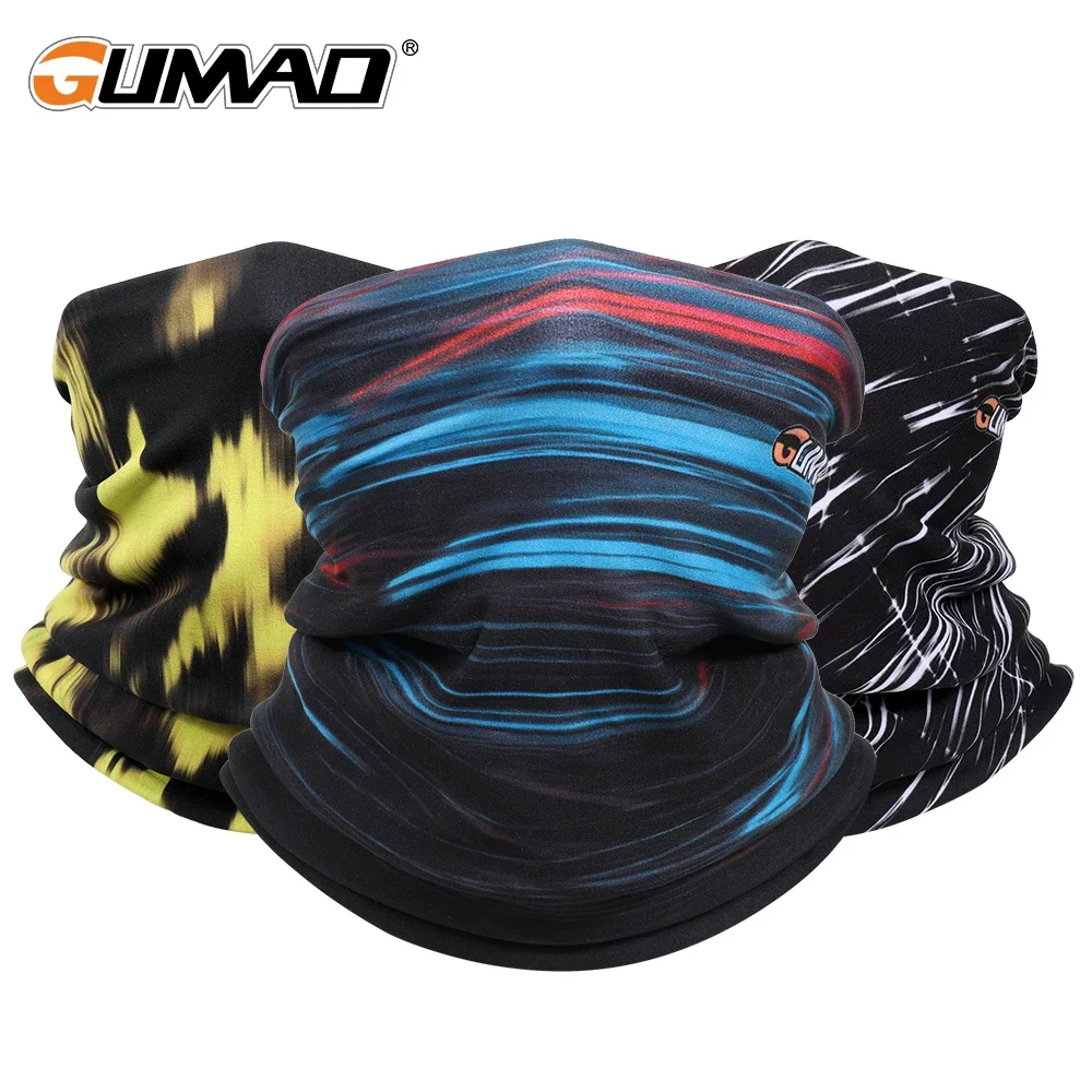 Winter Fleece Men Women Warm Scarves Cycling Running Hiking Skiing Hunting Thick Elastic Knit Mufflers Neck Warmer Face Mask