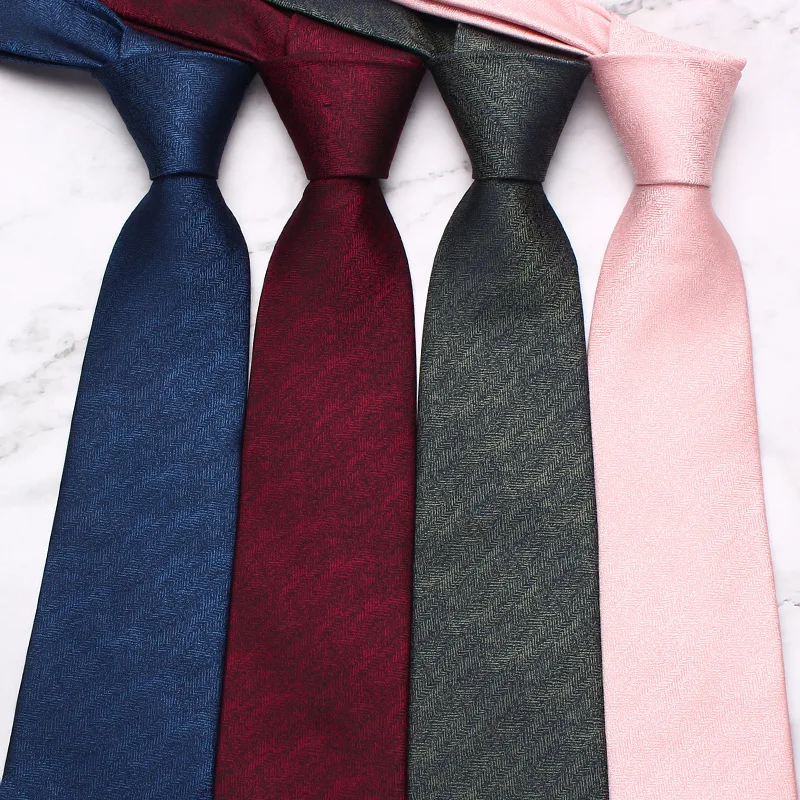 

Lei Er's New Solid Tie for Men's Business Fashion Polyester Hand Tie Available in Stock with Multiple Colors