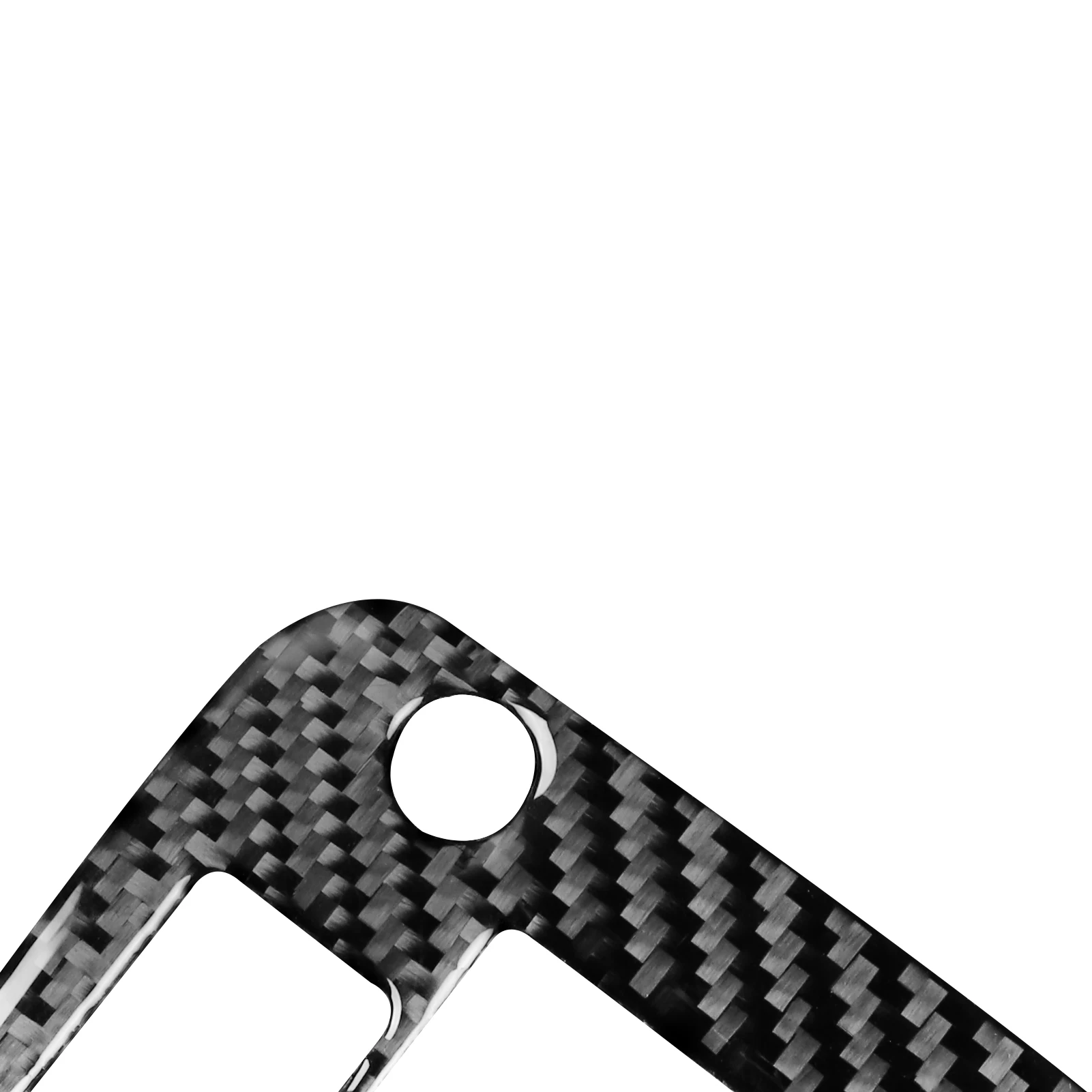 For Subaru Impreza 2012-2016 For XV Crosstrek 2013-2017 Carbon Fiber Interior Gear Shift Panel Outer Frame Accessories Sticker