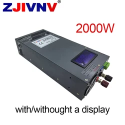 2000w Switching Power Supply With Or Withought Display SMPS AC-DC 0-12V 13.8V 24V 36V 48V 60V 72V 80V 100V 150V 220V 300V 350V