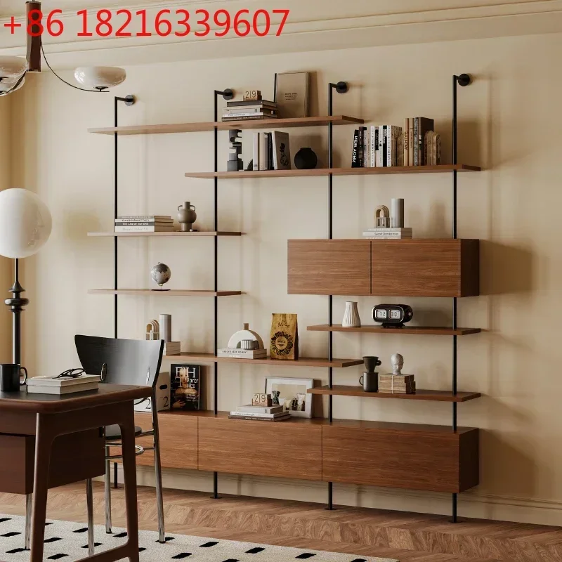 TAO Modern Living Room Bookcases Storage Save Space Organizer Bookcases Floating Wall Magazine Rack Home Furniture Rayonnages LL