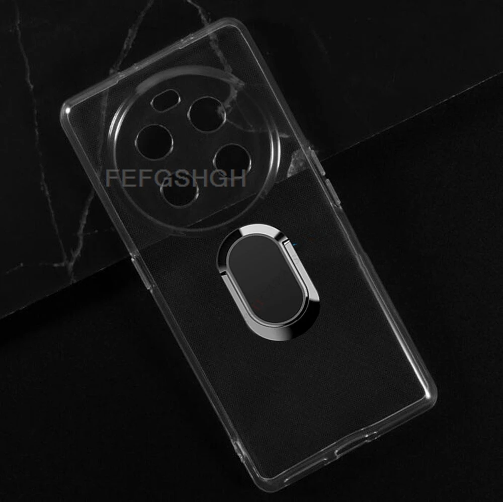 For Cubot Hafury Meet 6.67" Cubot HafuryMeet Hafury MeetBack Ring Holder Bracket Phone Cover TPU Soft Silicone Case