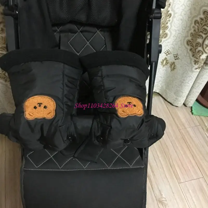 No Tool Required Strollers Handle Cover Quick Setups Weather Resistant 1 Pair
