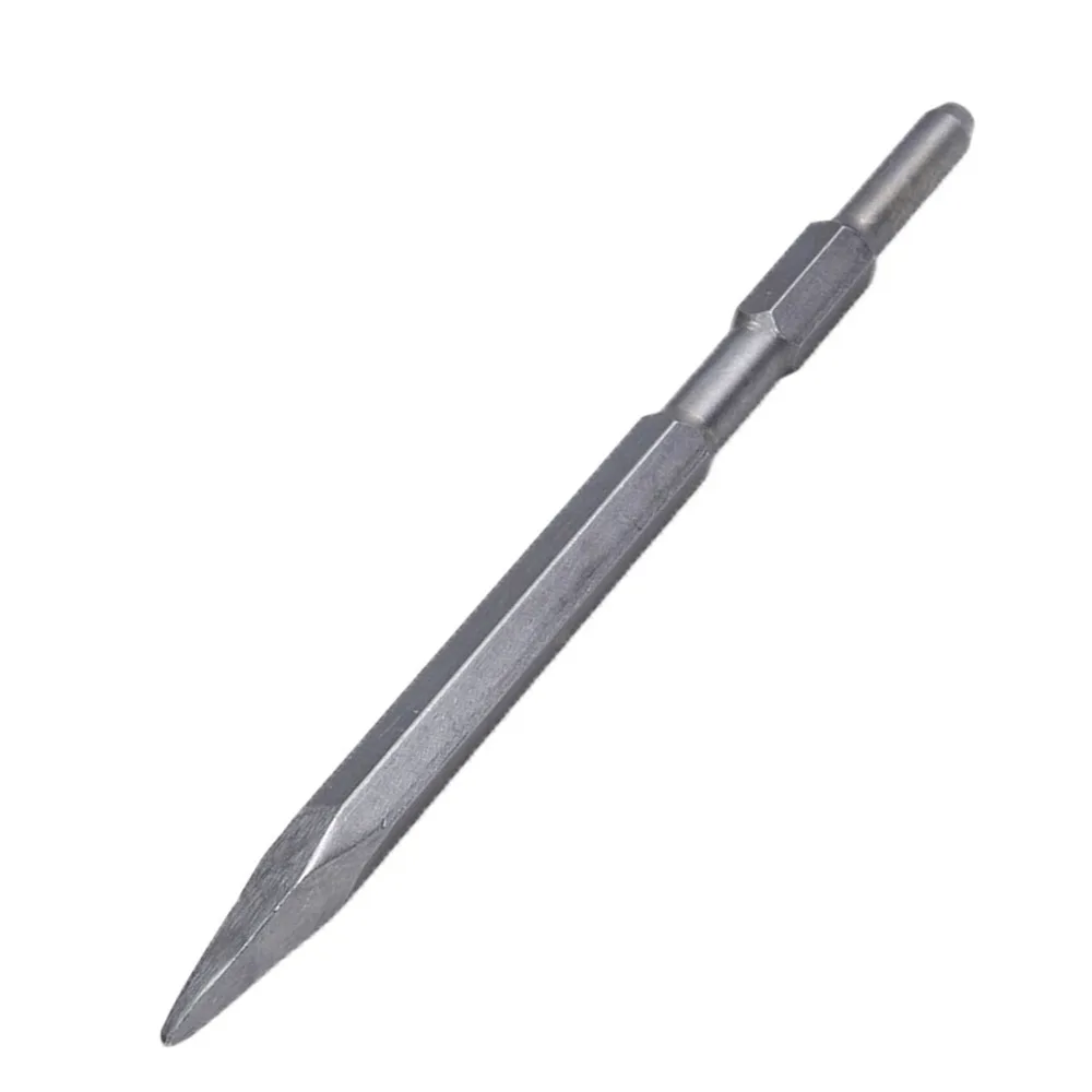

Durable Long Shank Point Chisel Pointed Chisel Hex Shank Chisel Bit Chrome Steel 17x280MM Hammer Drill Bit Concrete Processing