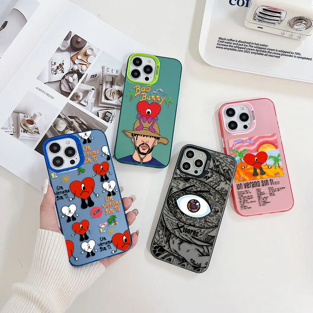 

Yo Perreo Sola Bad Bunny Maluma Phone Case for Infinix Hot 8 9 10 12 20 30 30i Play Smart 5 6 7 Plus TECNO Spark 10 6 Go Cover