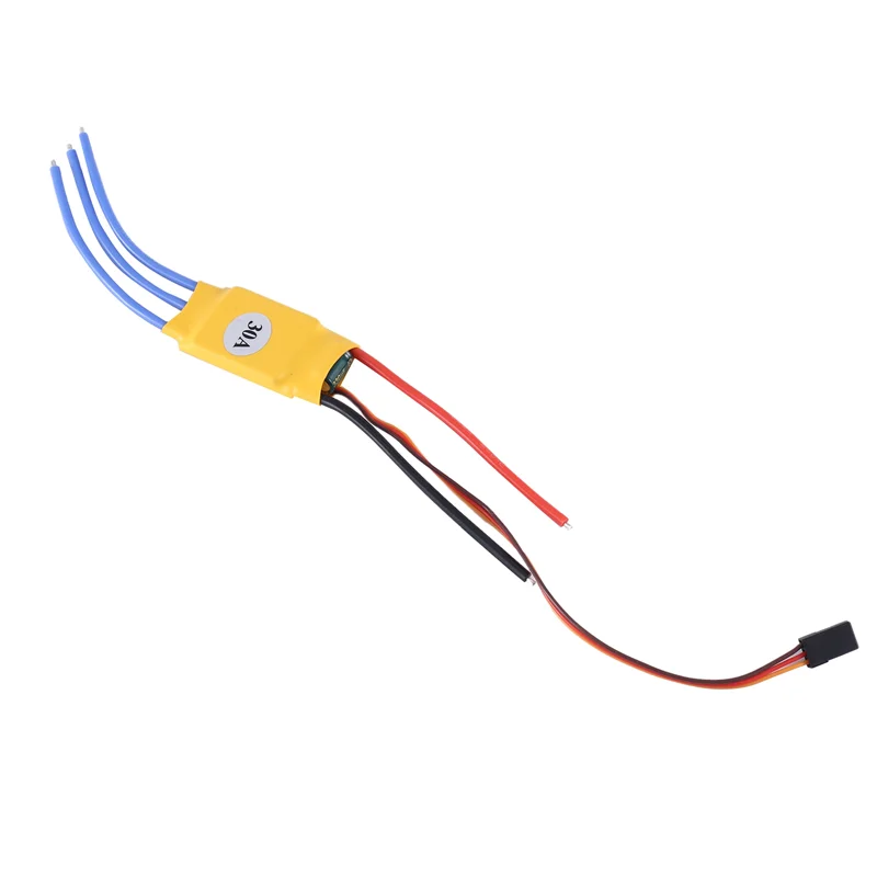 A63T-1 Stuk XXD 30A Borstelloze Motor ESC Geel Vier-As SU27 Motor Voor RC Vliegtuig Quadcopter Drone Model