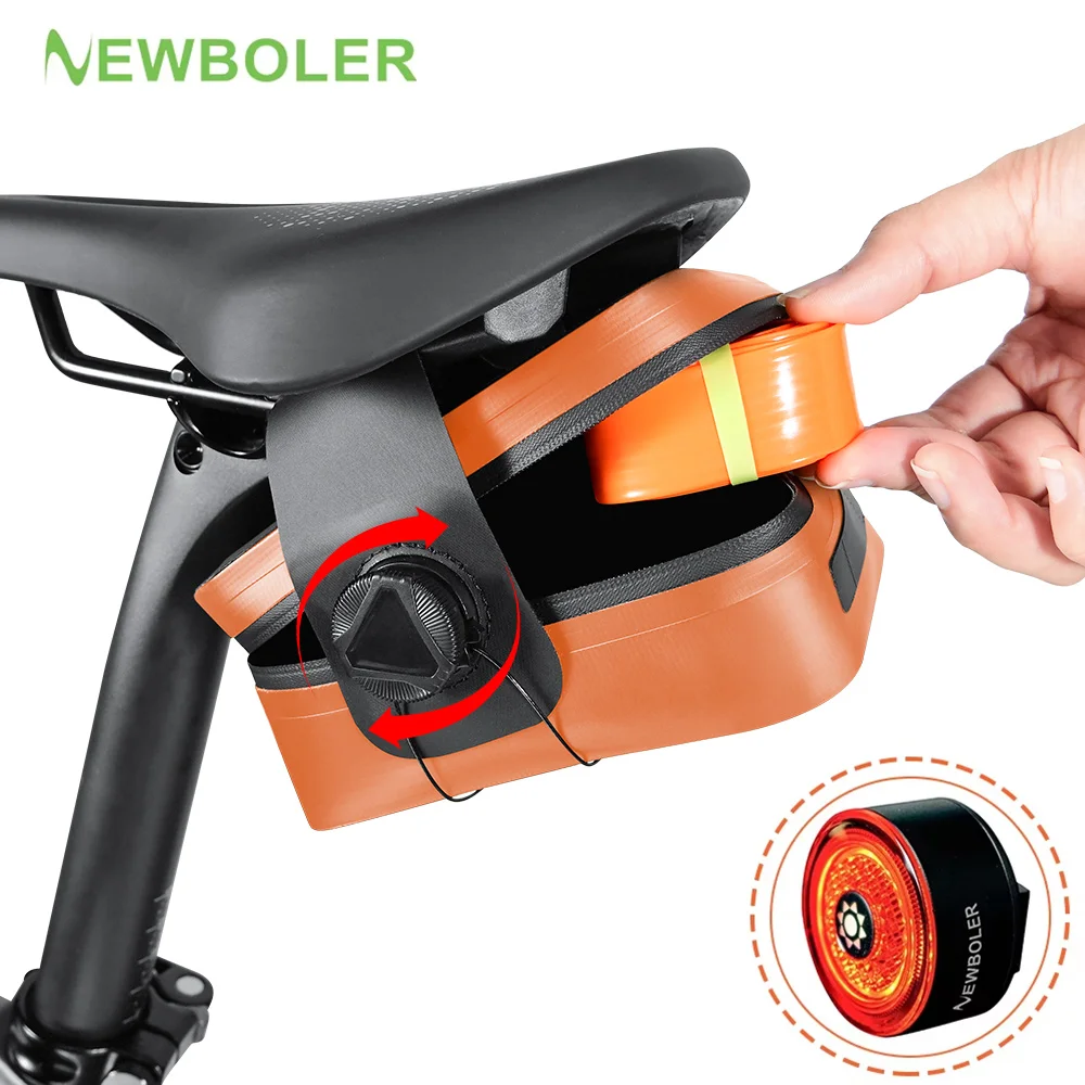 

NEWBOLER Мини-седло для велосипеда, легкая маленькая велосипедная сумка 0,5 л, портативная многофункциональная сумка, велосипедная сумка, аксессуары для велосипеда