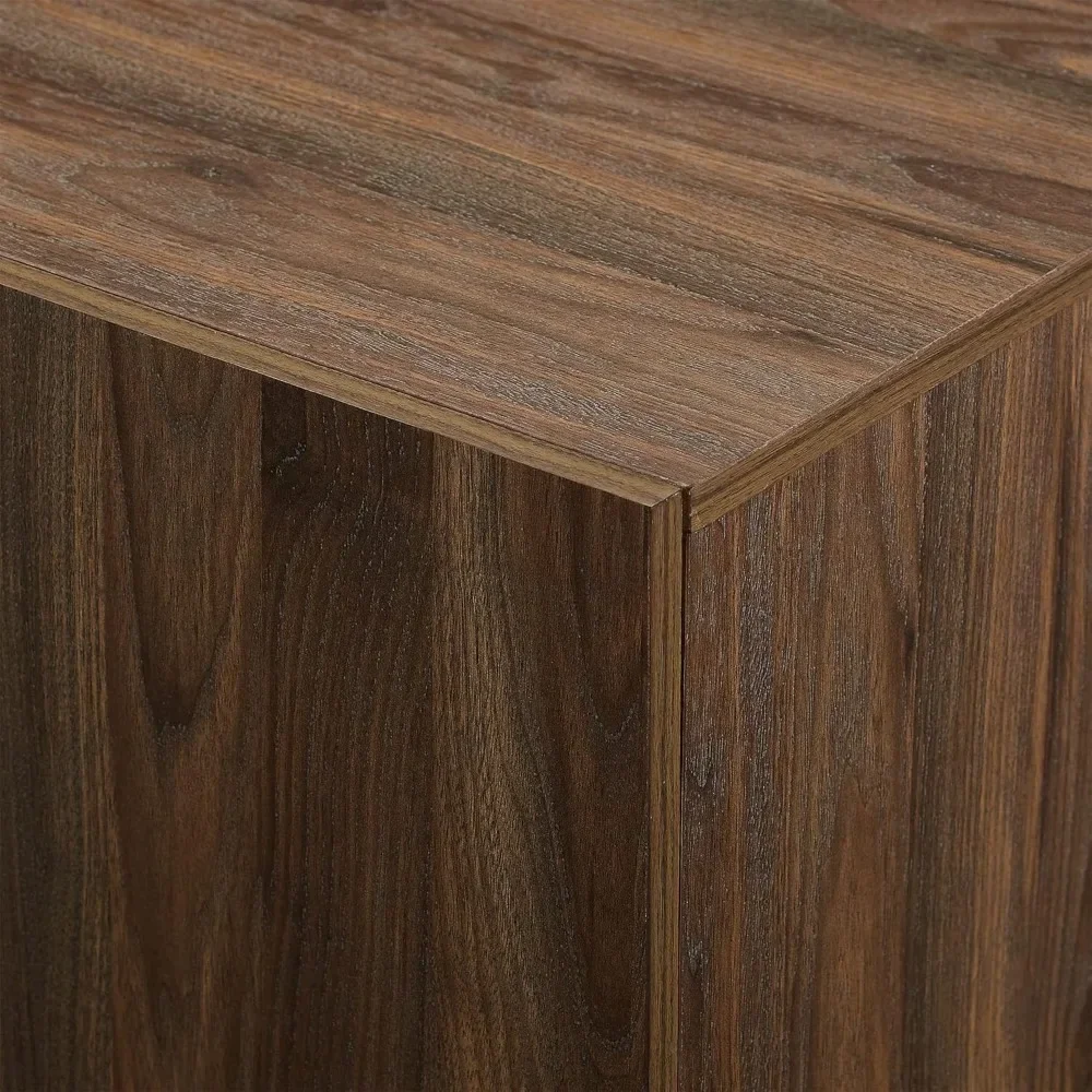 Aparador minimalista Liss Modern de 4 portas, 70 polegadas, com 4 prateleiras ajustáveis, 70 L x 15,75 L x 31 H polegadas