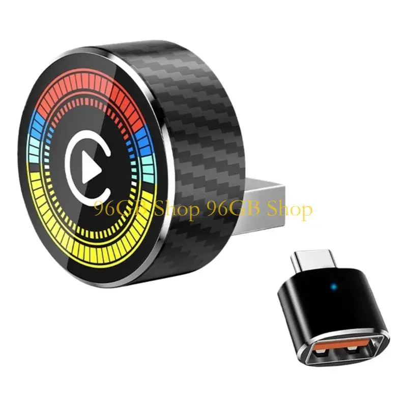 96GB Intelligent Vehicle Wireless Adapter for Music Navigation and Video Mirroring via Auto in Your Car Enhancing Entertainment