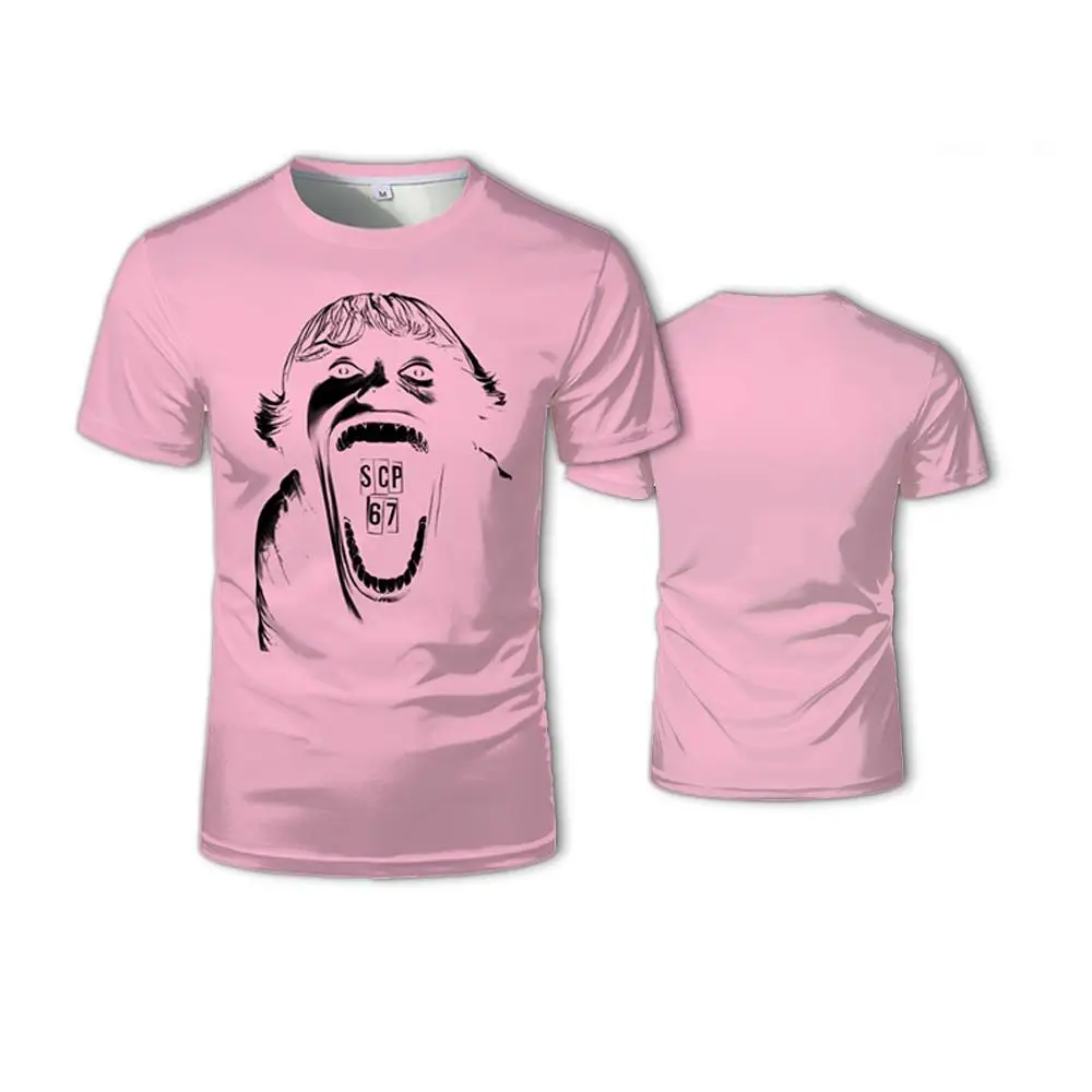 Funny Six Seven Slang Term Brain Rot Short-Sleeve T-shirt Y2K themed streetwear Men's and women's casual trendy SCP67 fan jersey