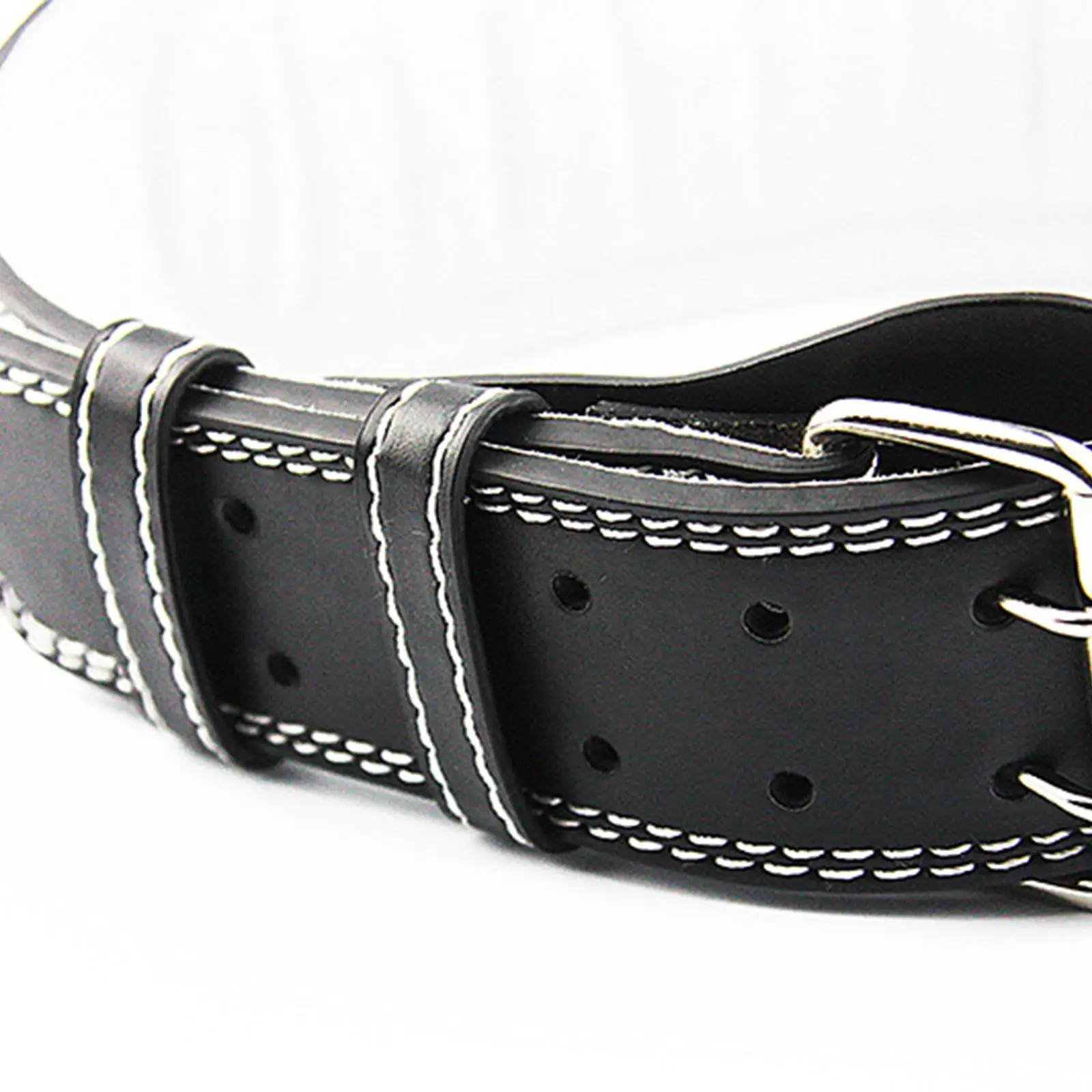 Leather Weight Lifting Belt 4.5 Inch Wide for Powerlifting, Weightlifting, Heavy Training Workouts, for Men and Women