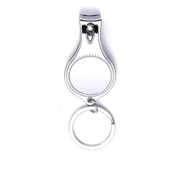Multi-function Keychain Nail Clippers Manicure Beauty Tool Nail Cutter Bottle Opener