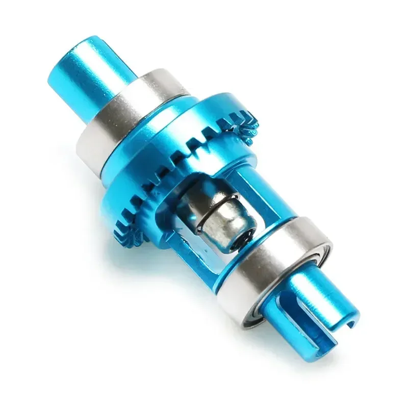 Para Wltoys K929 K939 K969 K979 K989 K999 Escala 1/28 Peças de reposição de carro RC K989-26 Atualização de metal Caixa diferencial de bola ajustável