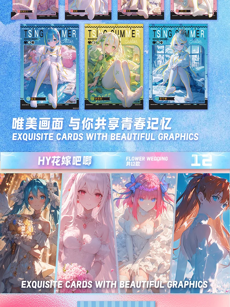 2024 Newest Goddess Era Goddess Story Waifu Goddess Story Collection Card Swimsuit Bikini Booster Box Habbies Gift