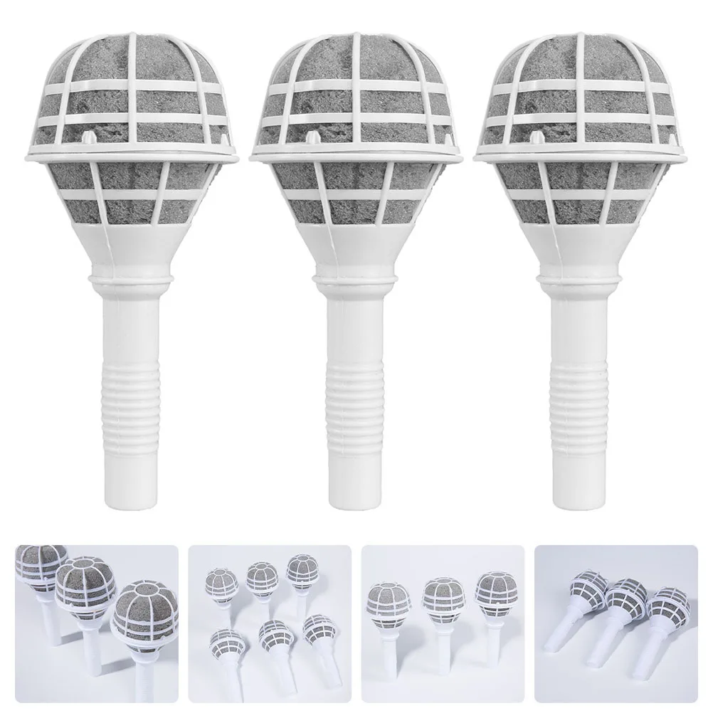 

3pcs Flower Bouquet Holder Wedding Floral Handle For Diy Bridal Bouquets Artificial Flower Arrangement Supplies Plastic Mud-Free