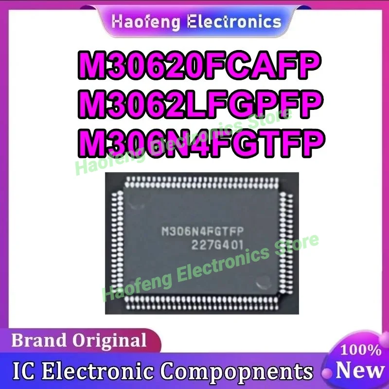 

M30620FCAFP M3062LFGPFP M306N4FGTFP QFP-100 Microcontroller IC MCU Chip 100% New Original in stock