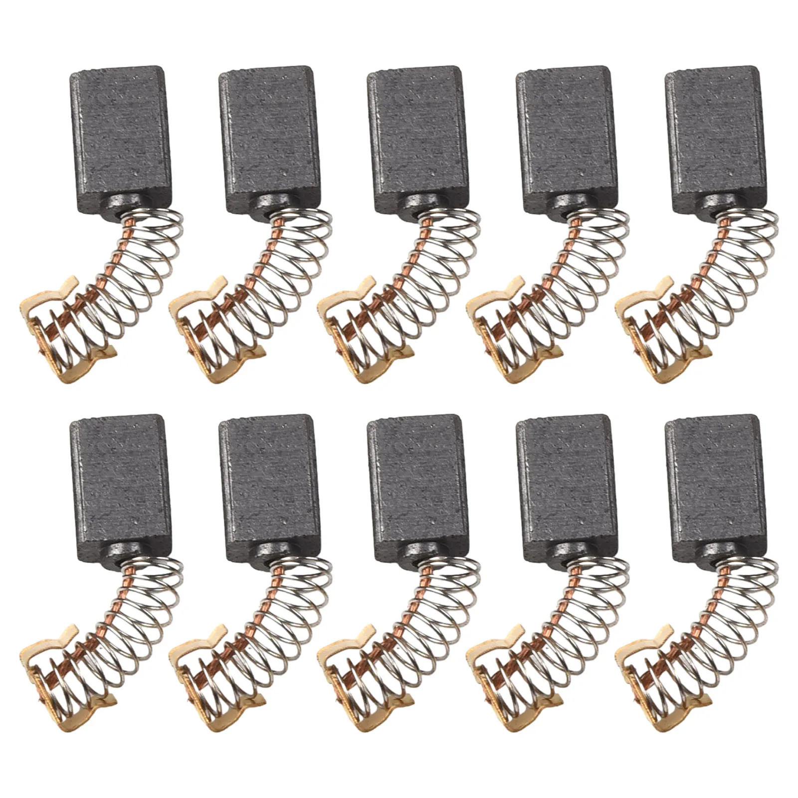 

Set of 10 Carbon Brushes for Power Tools For CB406 CB407 CB418 Compatible Used to Replace Worn Brushes and Restore Motor Power