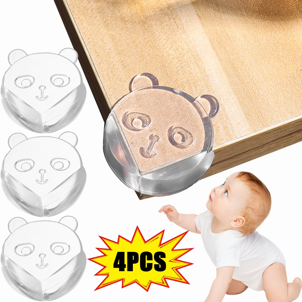 1/4PCS Table Corner Edge Protection Cover Baby Anti-collision Protector Children Safety Guards for Home Furniture Accessories