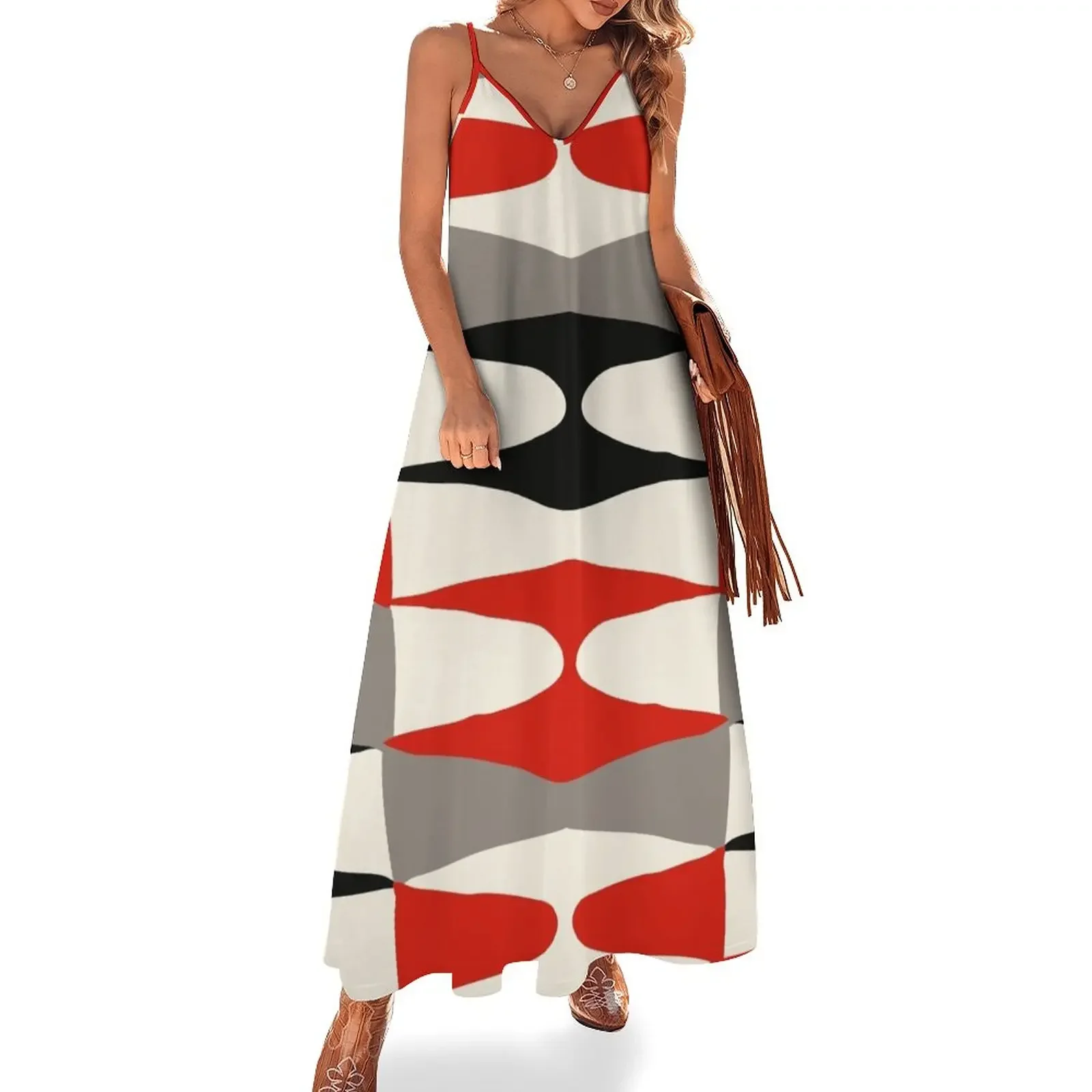 

Zaha Mengo Sleeveless Dress birthday dress summer dress woman 2025 cute Woman's evening