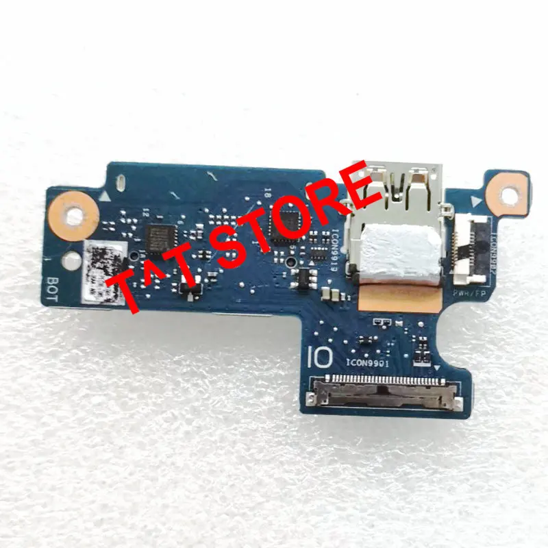 Original For Dell G7 7500 USB Card Reader IO Board HELA15_IO_BD tested well free shipping