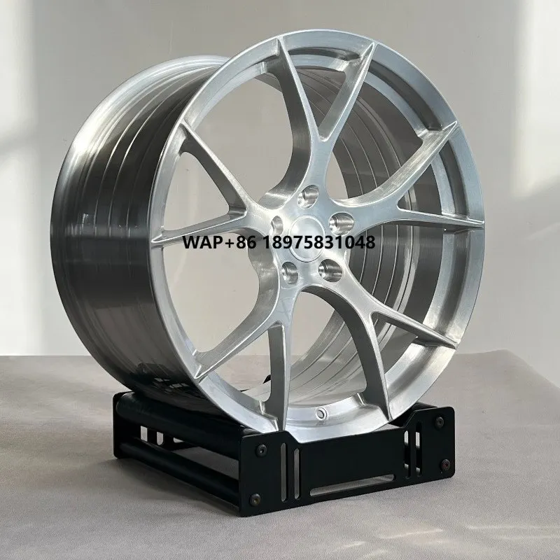 

Forged Wheels 5x120.65 19 20 21 22 Inch Rims Custom Silver Brushed Alloy Wheels