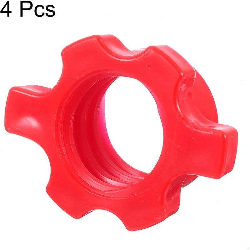 Dumbbell Bar Nut Barbell Screw, Spin-Lock Collars Screw Hex Fixing Nuts for Weight Training Fitness Exercise - view 3