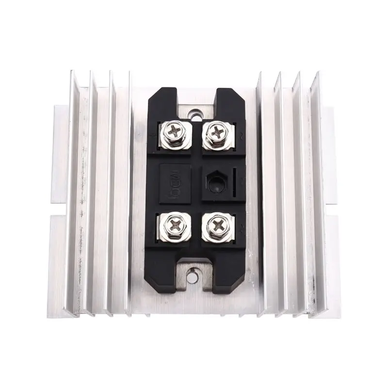 ZIZI Volt Silicon Single 1 Phase Diode Metal Case Bridge Rectifier MDQ 100A Amp 1600V Single Phase Rectifier Bridge Module