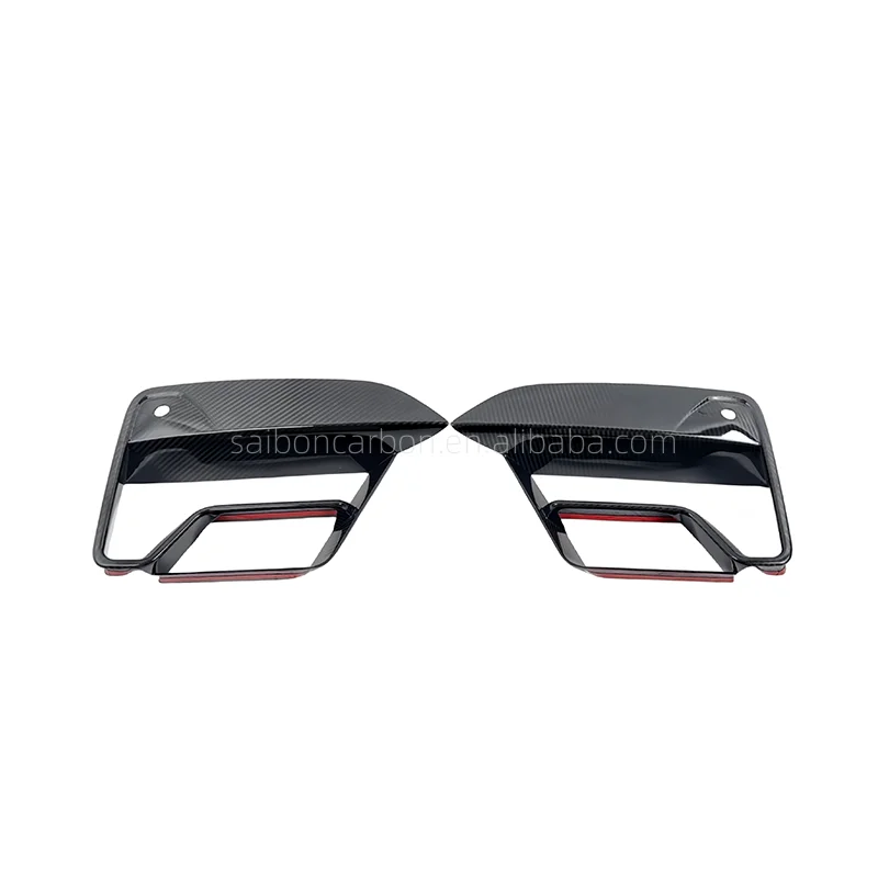 

F90 M5 Facelift Front Bumper Flap Carbon Fiber front Bumper upper Lip Spoiler For BMW M5 F90 LCI 2021+