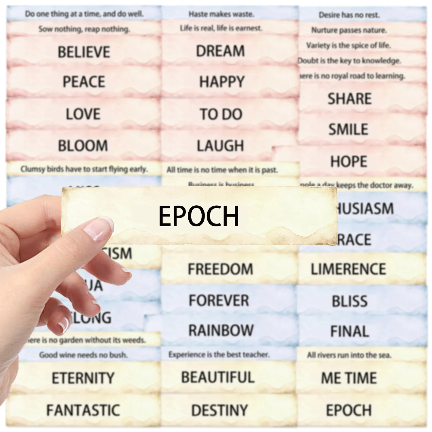 10/30/50 個レトロ日記言葉落書きステッカースーツケーススケートボードラップトップ荷物電話カースタイリングデカール Pegatina