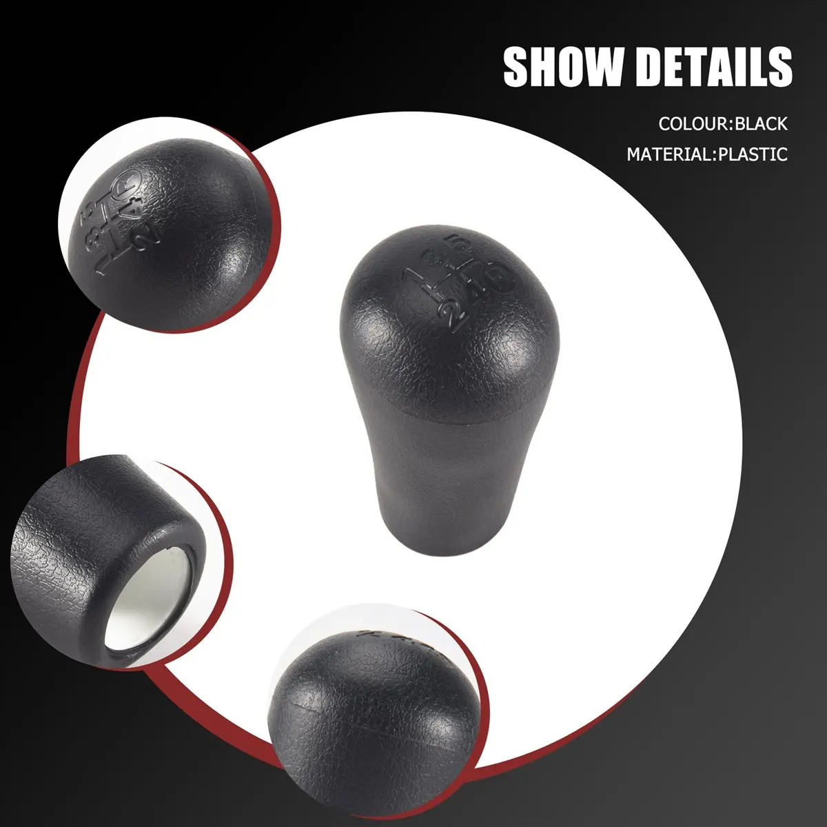 #59Y (Black)5 Speed Manual Car Gear Shift Knob Shifter Lever for Toyota 4Runner,Automotive Parts & Accessories