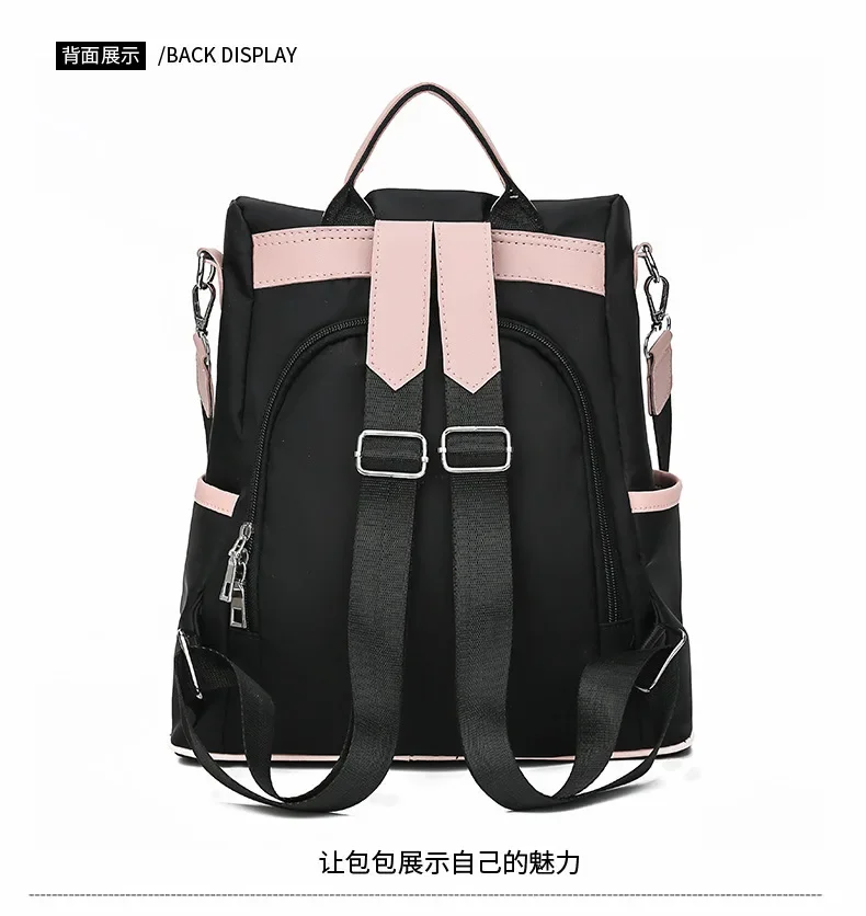 Sailor Moon Women Bag Backpack Girl Anime Fashion Oxford Large Capacity Single Shoulder Diagonal Dual-purpose SchoolBag backpack