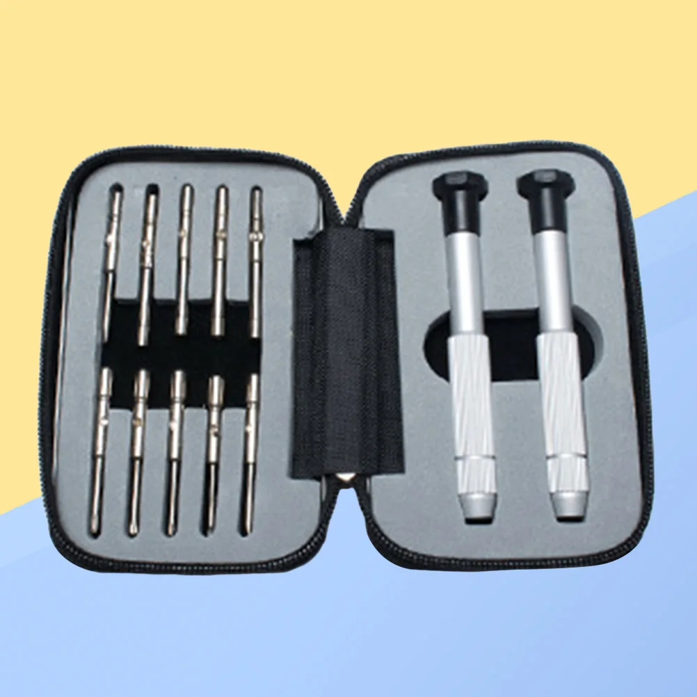 

12Pcs Durable Eyeglasses Repair Kit Screwdriver Set Nose Pads Ear Hooks Screws Nuts for Sunglasses Watches Jewelry Repairs