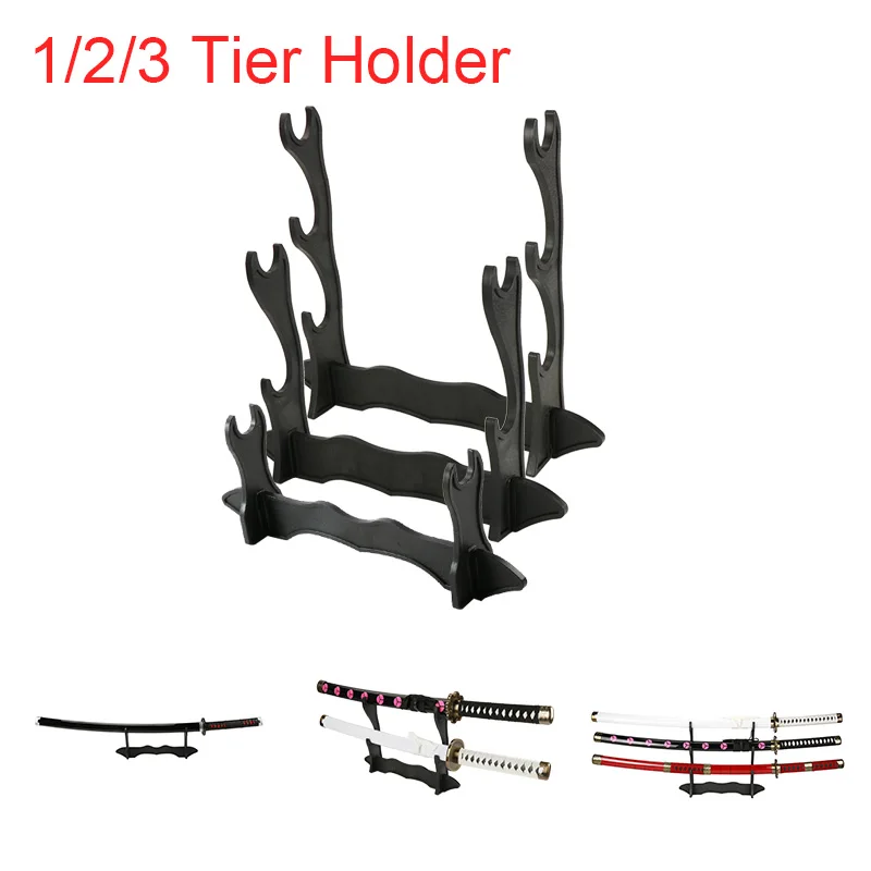 Sword Display Holder Cosplay  Accessories 1/2/3 Tier  Anime Character Weapon Placement Stand Sword Decoration Rack