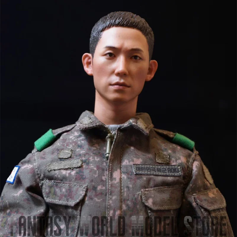 KUMIK 1/6 Scale Korean Actor Jung Hae In TV Drama Characters Male Soldier 12'' Full Set Collectible Action Figure Model Doll Toy