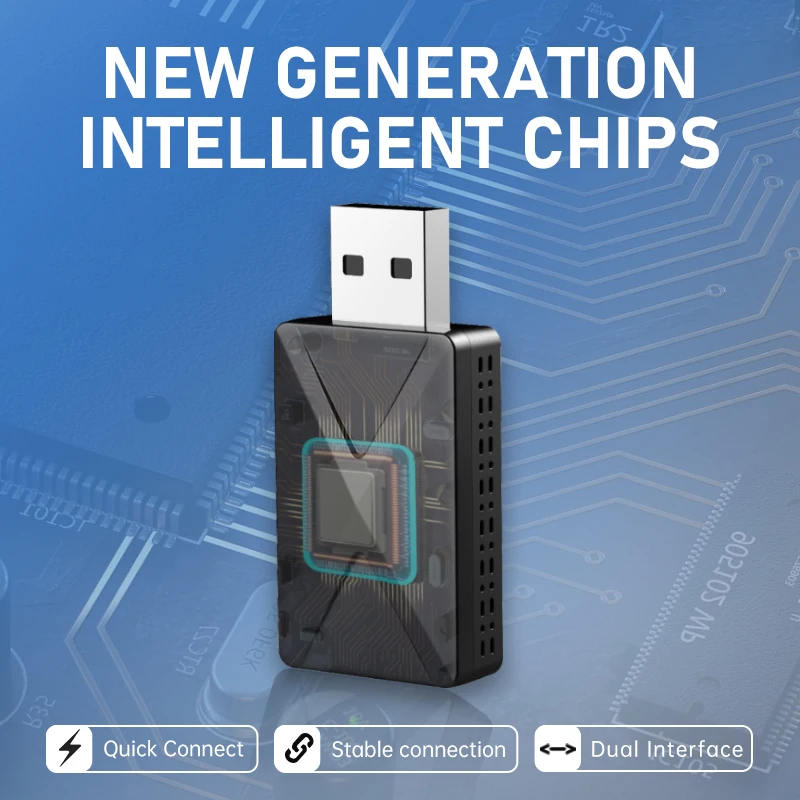 2 في 1 محول CarPlay Android Auto اللاسلكي التوصيل والتشغيل، توصيل سريع للسيارات السلكية CarPlay/السيارات #4