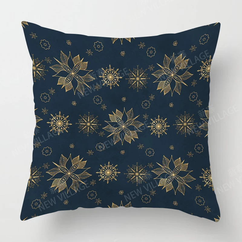 Christmas series pillowcases sofas cushion covers  home decor can be customized for holiday celebrations 40x40 50x50 60x60 35x35