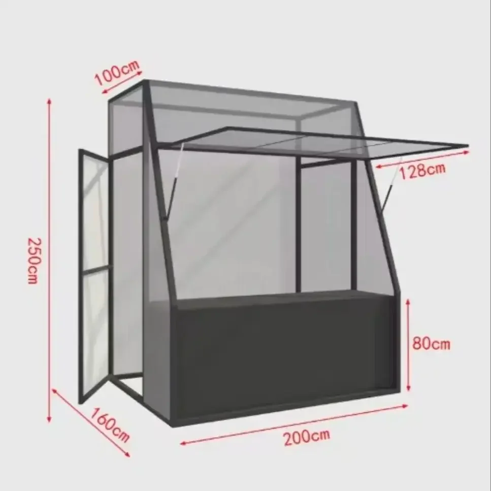 Mobile stalls, sales counters, market stands, display shelves, and showcases