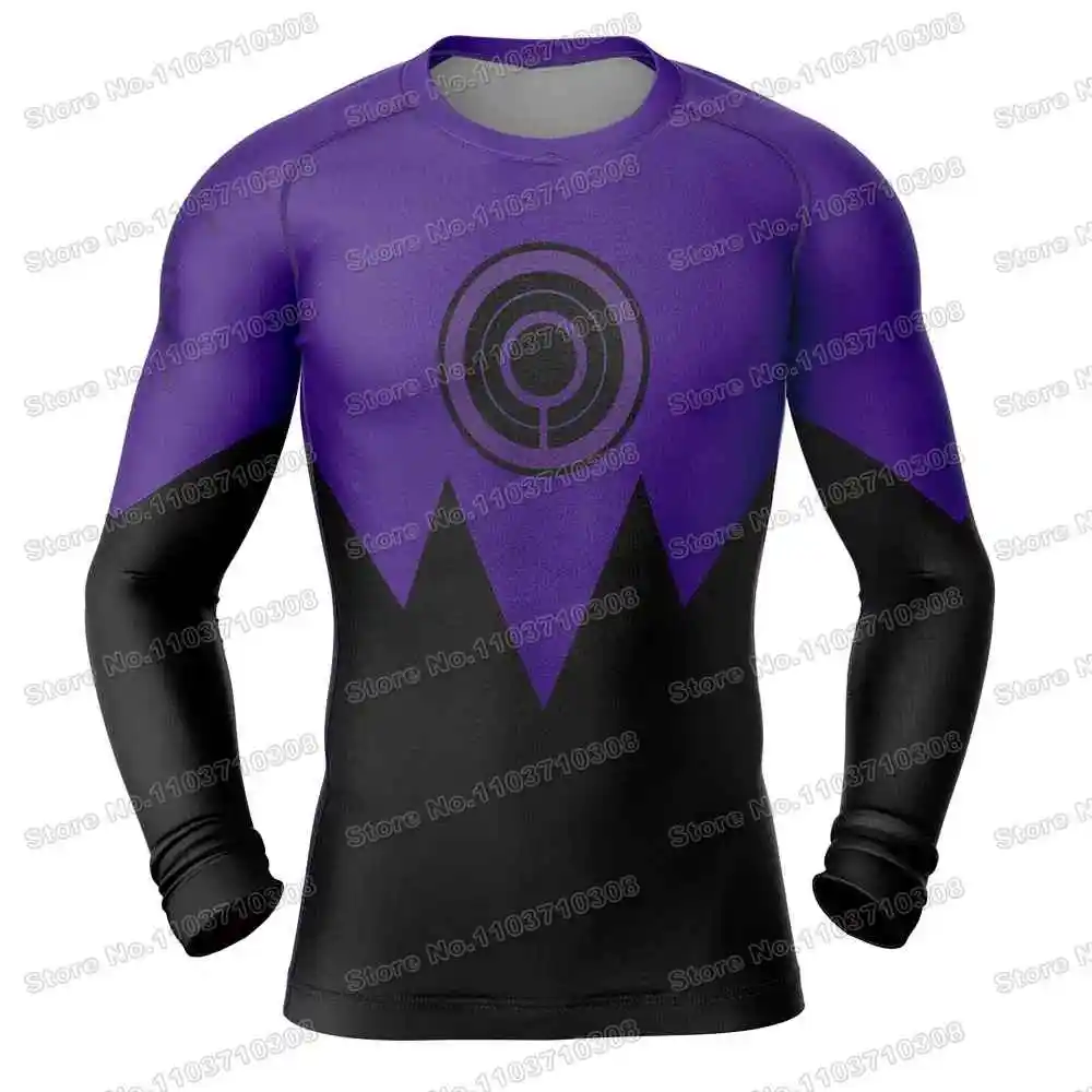 Cartoon Game  Anime Rash Guards Surfing Jersey Beach Shirts Swimwear Diving Gym Shorts MMA BJJ Men Jiu Jitsu Fitness Sets