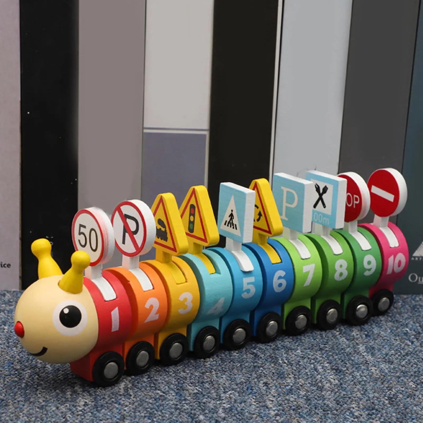 Train Toys Great Gift Caterpillar Toy Train for Kids Ages 2+ Boys Girls