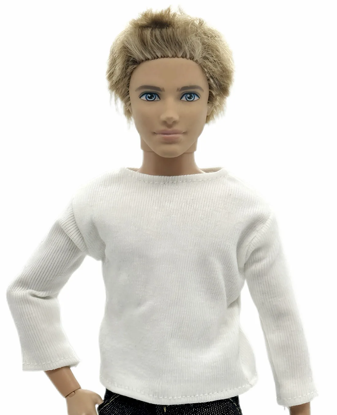 1 Set Ken Tuch handgemachte Puppe Zubehör Winter Pullover Weste Set für 30 cm 12 Zoll Ken Puppe Kinder Geschenk – Detail 18