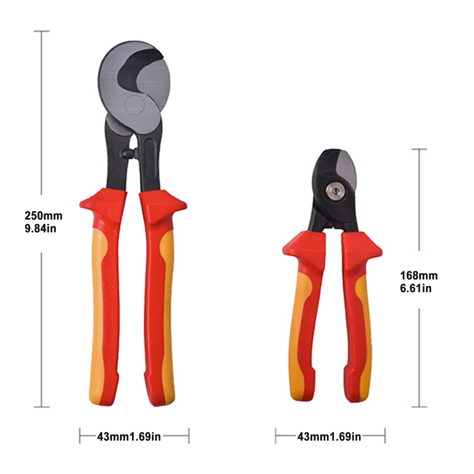 Insulating Cable Pliers Cutting Electricial Wire Stripper For Electricians Multi Tool Hand Tools Cable Cutter Scissors 2022