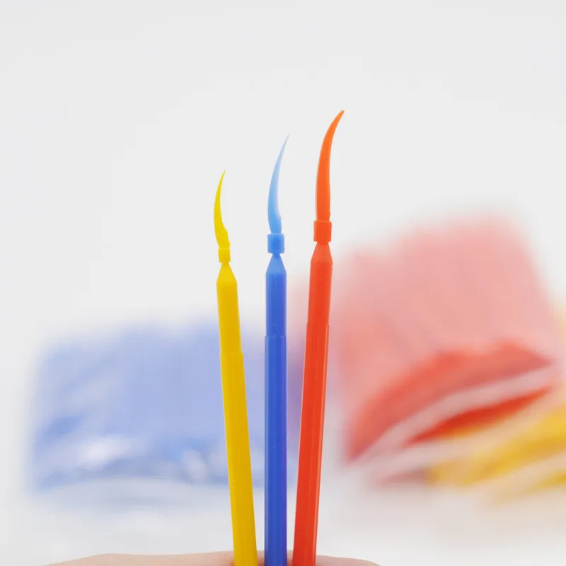 

100 шт./пакет, клинья для зазора зубов, одноразовые стоматологические клинья с длинной ручкой, клинья для заправки матрицы, стоматологические материалы, инструменты