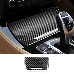 Carbon Fiber Car Storage Box Ashtray Cover Sticker Interior Trim Auto Accessories for BMW F10 M5 2011-2017