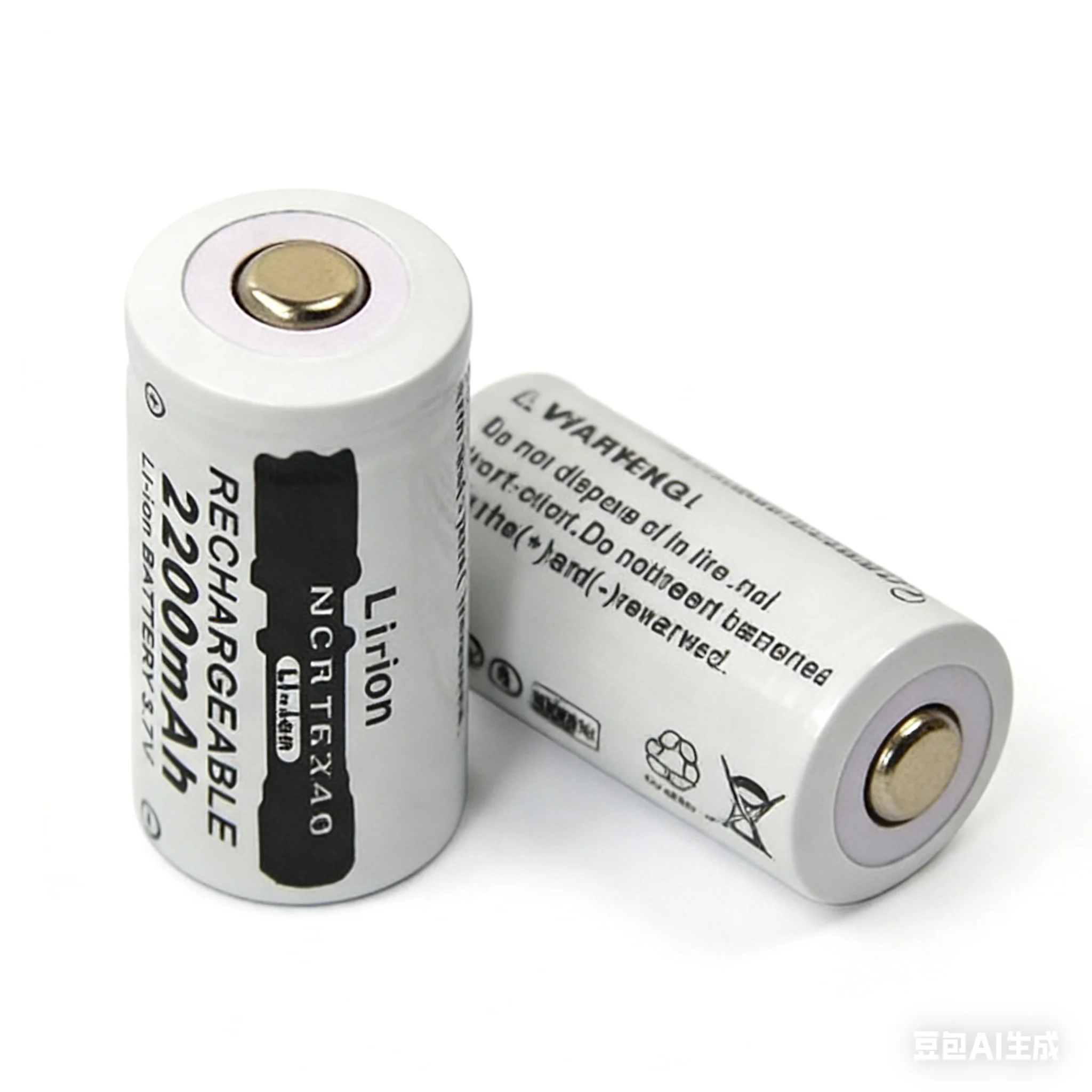 4 szt. 2200mAH 3.7V CR123A 123A 16340 akumulator litowo-jonowy do latarki