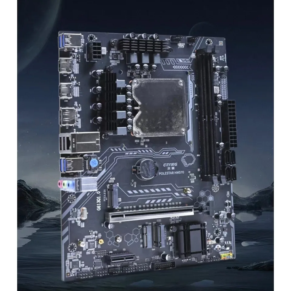 ERYING DIY Gaming PC Motherboard with Onboard CPU Interpose kit i9