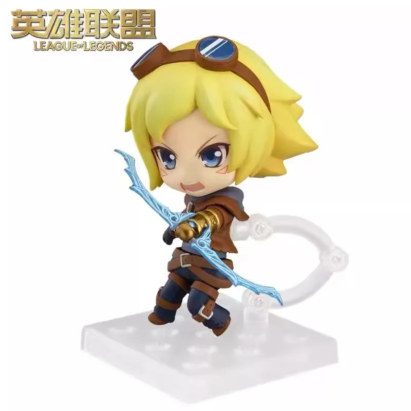 Originale LOL League of Legends Izriel EZ Scultura fatta a mano Anime Action Doll Series Accessori Modelli Giocattoli Regali