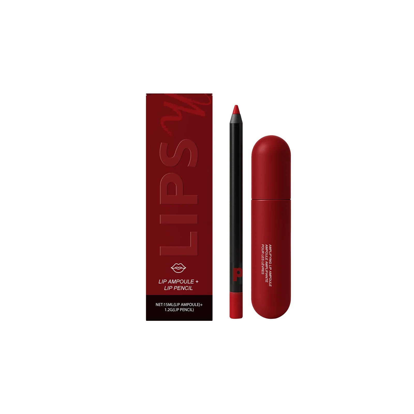 Waterproof Matte Lipliner Pencil Set Long Lasting Non Drying Perfec Lining Filling Lips Moisturizing Plump Lip Color Lip Care - view 2