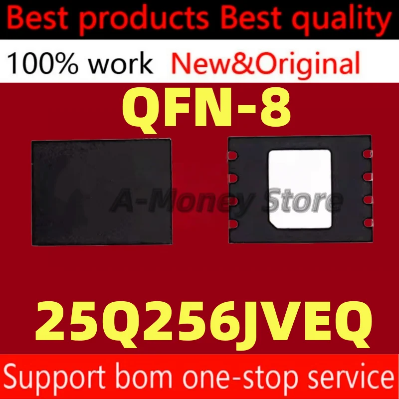 

(5-10 шт.) W25Q256JVEIQ W25Q256JVEQ 25Q256JVEIQ 25Q256JVEQ QFN-8